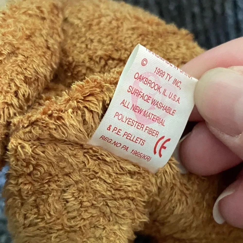 Beanie Baby TY Vintage Fuzz